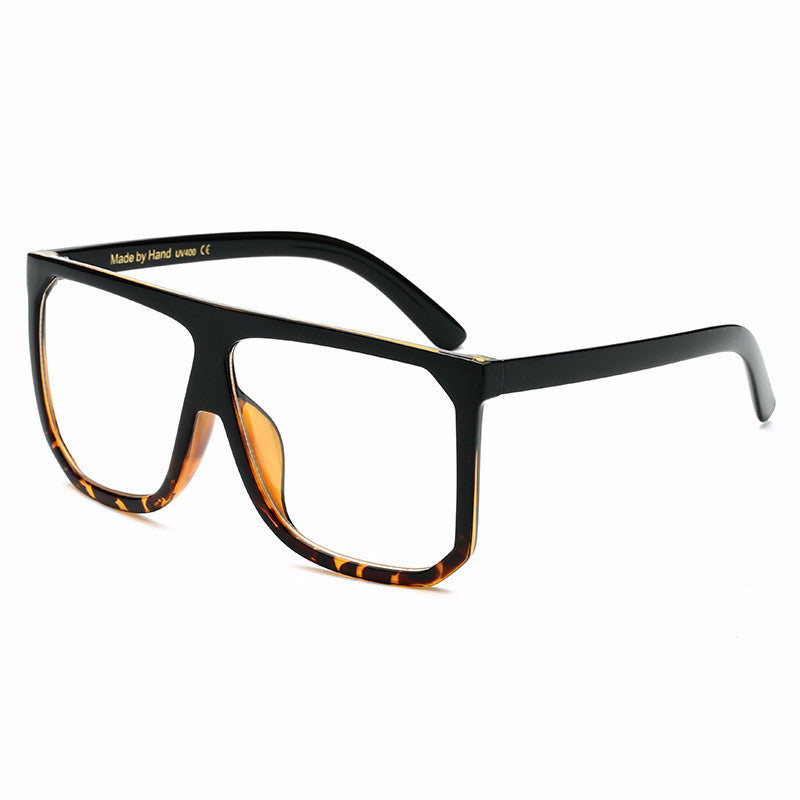 Women's Large Frame Fashionable Eye Protection Sunglasses